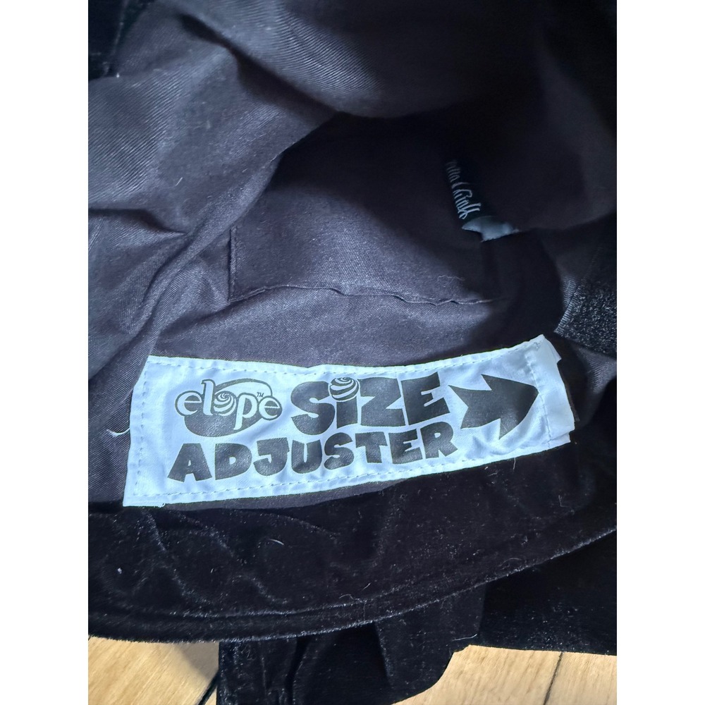 Elope X Harry Potter Black Velour Adjustable Witch Hat View 3
